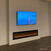 Touchstone | Sideline 100" Recessed Mounted Electric Fireplace, Black Touchstone - Electric Fireplace Touchstone   