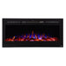 Touchstone | Sideline 45" Recessed Mounted Electric Fireplace, Black Touchstone - Electric Fireplace Touchstone   