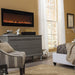 Touchstone | Sideline 50" Recessed Mounted Electric Fireplace, Black Touchstone - Electric Fireplace Touchstone   