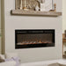 Touchstone | Sideline 50" Recessed Mounted Electric Fireplace, Black Touchstone - Electric Fireplace Touchstone   