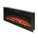 Touchstone | Sideline 45" Recessed Mounted Electric Fireplace, Black Touchstone - Electric Fireplace Touchstone   