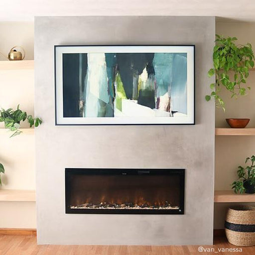 Touchstone | Sideline 50" Elite Electric Fireplace, Black Touchstone - Electric Fireplace Touchstone   