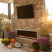 Touchstone | Sideline 60" Elite Outdoor Electric Fireplace, Black Touchstone - Electric Fireplace Touchstone   