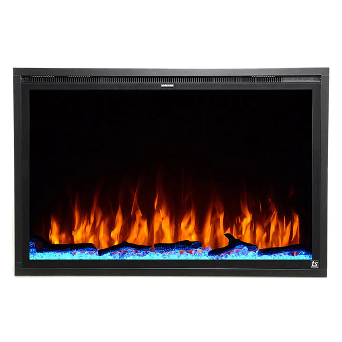 Touchstone | Forte 40" Elite Electric Fireplace, Black Touchstone - Electric Fireplace Touchstone   