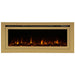 Touchstone | Sideline Deluxe 60" Recessed Mounted Electric Fireplace, Gold Touchstone - Electric Fireplace Touchstone   