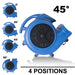 XPOWER | X-800TF | 3/4 HP, 3200 CFM, 7.5 Amps, 3-Speed Air Mover XPOWER - Centrifugal Air Mover XPOWER   