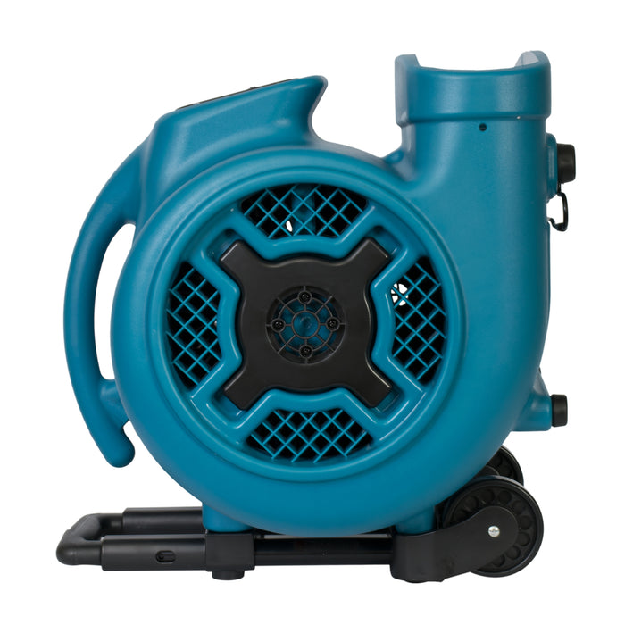 XPOWER | X-830H | 1 HP, 3600 CFM, 8.5 Amps, 3-Speed Air Mover w/ Telescopic Handle & Wheels XPOWER - Centrifugal Air Mover XPOWER   