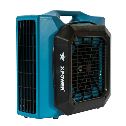 XPOWER | XL-760AM | 1/3 HP, 1150 CFM, 2.8 Amps, 1-Speed Sealed Motor Low Profile Air Mover XPOWER - Low Profile Air Mover XPOWER   