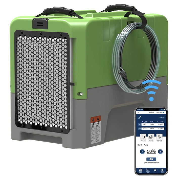 AlorAir | Storm LGR Extreme | WIFI Dehumidifier | 180 PPD AlorAir - Dehumidifier AlorAir Green  